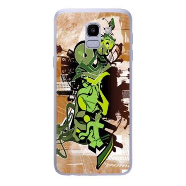 Imagem de Capa Adesivo Skin072 Verso Para Samsung Galaxy J6 - KawaSkin