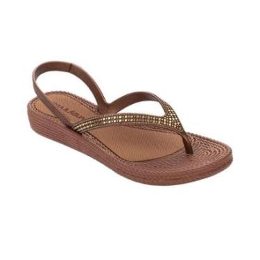 Imagem de Sandália Feminina Nice Bronze/Caramelo Terra e Água-Feminino