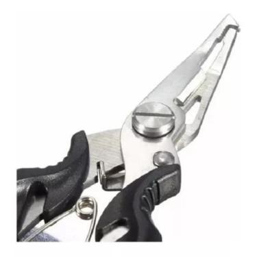 Imagem de Alicate Tesoura P/ Trocar Garateia Split Ring Argola Anzol - FISHING