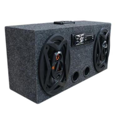 Imagem de Caixa Som Bluetooth Usb Ativa Amplificada Taramps Jbl 6x9 - OESTESOM