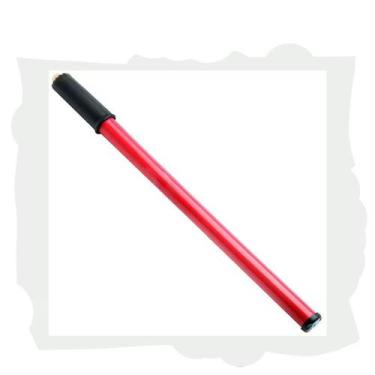 Imagem de Bomba Encher Pneu, Bicicleta Moto Manual 40cm - Aliança, Vermelho
