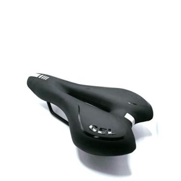 Imagem de Selim Gel Bike Mtb Sport Vazado 275 X 155Mm Anti-Prostático - Galerada