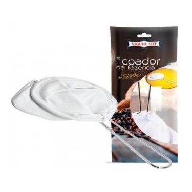Imagem de COADOR DE CAFÉ da Fazenda 12cm Niquelart - Generica