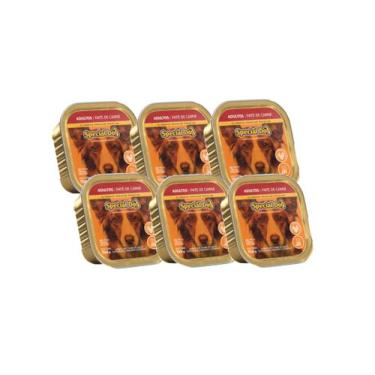 Imagem de Kit 6 Special Dog Patê Cães Adultos Carne  150g