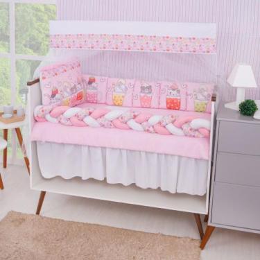 Imagem de Kit Para Berço Americano Conjunto de Enxoval Para Berço Padrão America