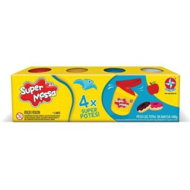 Imagem de Super Massa - 4 Super Potes - Estrela