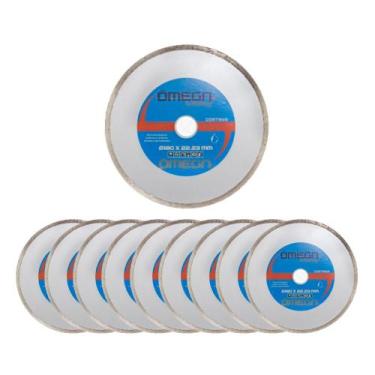 Imagem de 10 Pcs Disco de Corte Diamantado 7 Pol 180 x 22,23mm para Esmerilhadei