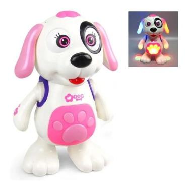 Imagem de Cachorrinho Pet Menina Robo Som Luz E Movimento - Futuro Kids