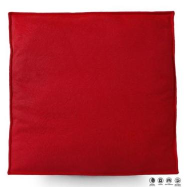 Imagem de Almofada Futton Turco Veludo 42x42cm - Lacre - FASTLAR