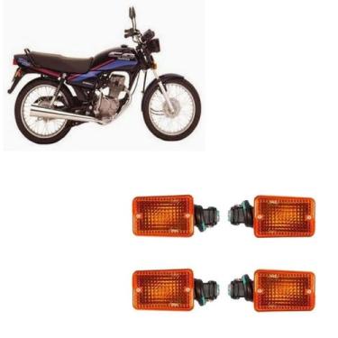 Imagem de Pisca Seta Honda Today 125 De 1989 Até 1994 4 Peças Motos - Valflex