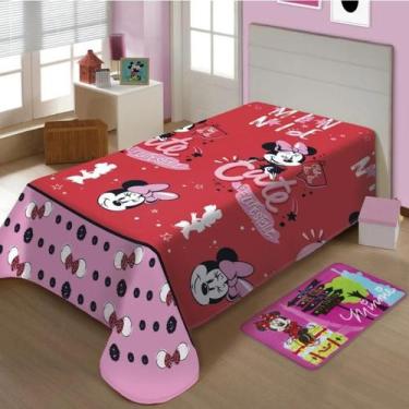 Imagem de Manta Soft Solteiro Disney Infantil 150x200m - Jolitex Ternille, Minni