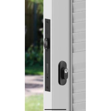 Imagem de Fechadura Rolete Perfil De Alumínio 3f, Preto