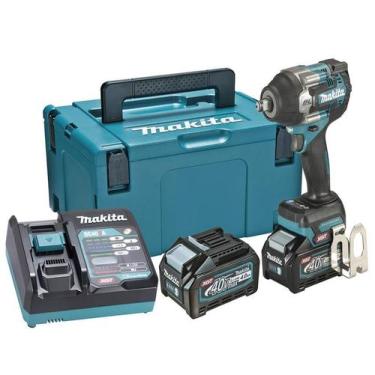 Imagem de Chave De Impacto A Bateria 40V XGT TW007GM201 110V Makita