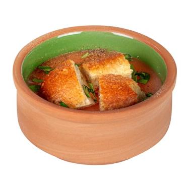 Imagem de Restaurantware -Terra Tek Cazuelas de terracota de 76,5 g, 10 potes de barro esmaltados verdes para cozinhar – Pronto para forno, micro-ondas, potes de terracota, laváveis na louça, para cozinhar e