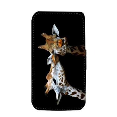 Imagem de Rikki Knight Kissing Girafas Nova Carteira Flip Galaxy S3 Capa para Galaxy S3