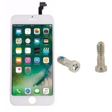 Imagem de Tela Display Lcd Touch Para iPhone 6s Branco 2 Parafusos