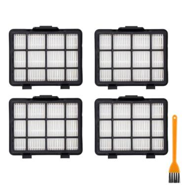 Imagem de Filtros de vácuo compatíveis com aspirador de pó sem saco EUREKA NEN180 / NEN186BL - Acessórios de substituição de filtro HEPA (2 unidades)