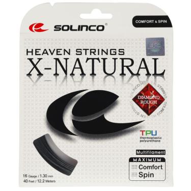 Imagem de Corda Solinco X-Natural 16L 1.30 Preta - Set Individual