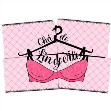 Imagem de Painel com 4 Lâminas Chá de Lingerie - 1 unidade - Festcolor - Rizzo