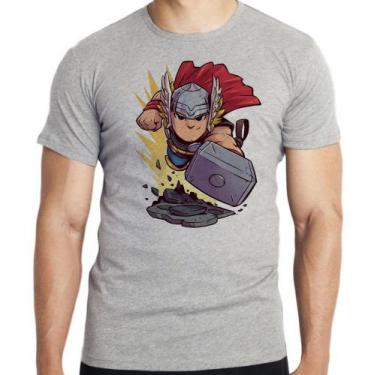 Imagem de Camiseta Thor Blusa criança infantil juvenil adulto camisa todos taman