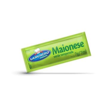 Imagem de Maionese verde temperada lanchero sachê 7g c/ 150 unidades