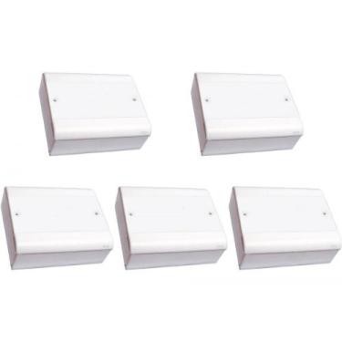 Imagem de Kit C/5 - Caixa Passagem Pvc Perlex Externa 18X22X08   2908