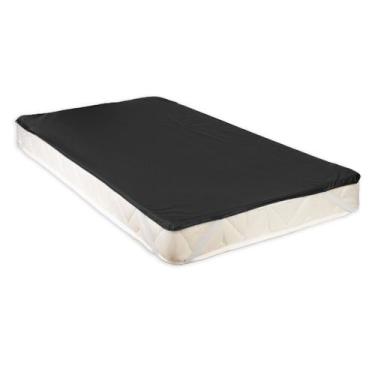 Imagem de Capa Protetora Colchão de Berço Impermeável com Elástico 60x130- Preto