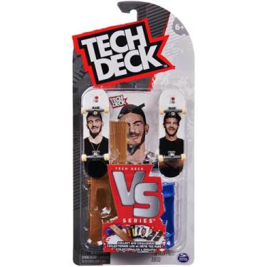 Imagem de Skate de dedo com obstaculo cartela com 2 tech deck sunny, I planb, UN