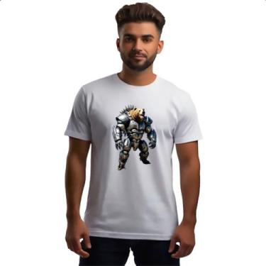 Imagem de Camiseta Unissex Guerreiro Urso Cyborg - Alearts, G