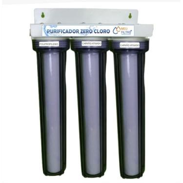 Imagem de Filtro de agua zero cloro 20" - Meu filtro
