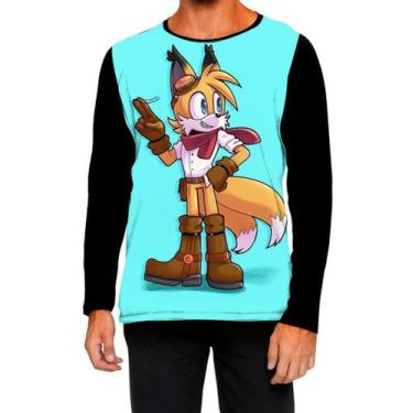 Imagem de Camiseta Manga Longa Ads Tails Sonic the Hedgehog 2 - Fabriqueta, P