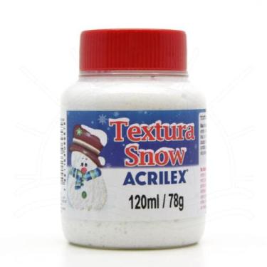 Imagem de Textura Criativa Snow Acrilex 120ml - Neve Glitter