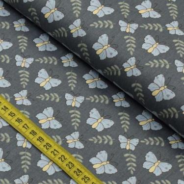 Imagem de Tecido Estampado para Patchwork - Borboletando : Borboletando Fundo Ma