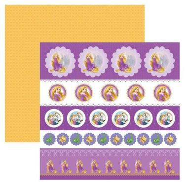Imagem de Folha para Scrapbook Dupla Face Disney - Rapunzel - Toke e Crie, SELOS