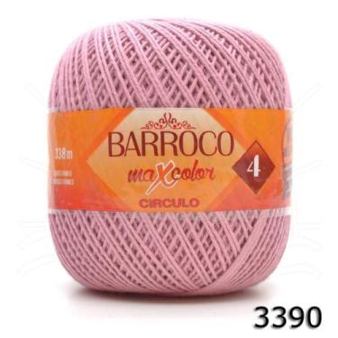 Imagem de Barbante Barroco MaxColor nº 4 200g - CÍRCULO, 3390 - ROSA QUARTZ