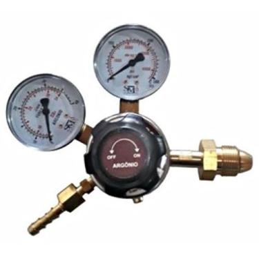 Imagem de Regulador de Pressão para Cilindro de Gás Argônio 200 SM - SM Industri