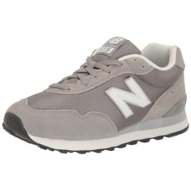 Imagem de New Balance Tênis masculino 515 V3, Cinza ardósia/branco/cinza alumínio, 39