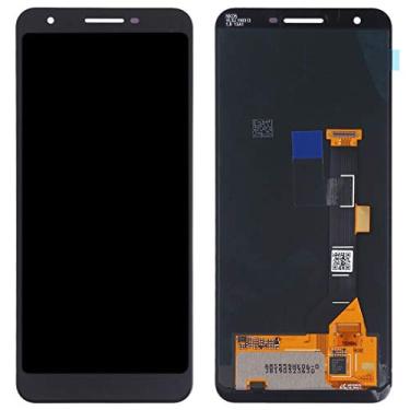 Imagem de Conjunto de digitalizador de tela LCD sensível ao toque para Google Pixel 1ª geração/Nexus S1 de 5 polegadas, Google Pixel 3A (Black)