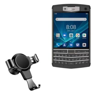 Imagem de BoxWave Suporte para carro compatível com Unihertz Titan - Suporte para carro X-Switch, suporte de ventilação simples mínimo - Preto