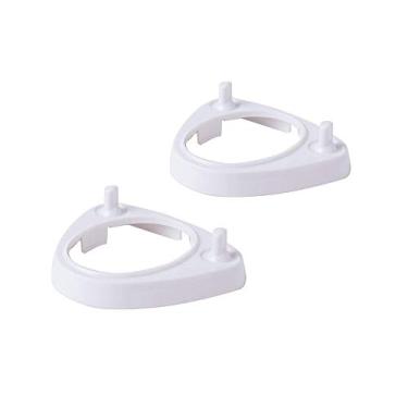 Imagem de LazyMe Suporte de carregador único para cabeças de escova de dentes compatível com Oral-B, para série Oral-B D, série PRO (pacote com 2)