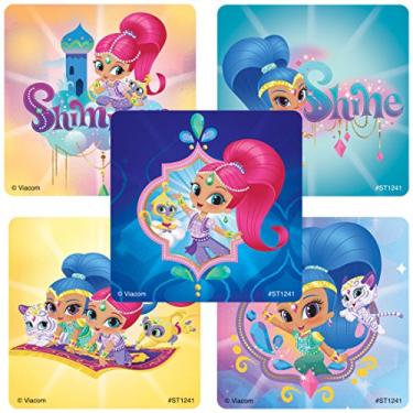 Imagem de SmileMakers Adesivos Shimmer & Shine - Prêmios e Sorteios - 100 por pacote