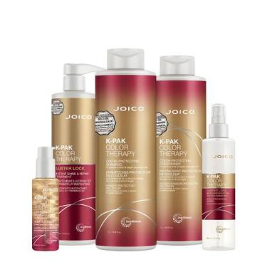 Imagem de Kit K-PAK Color Therapy Smart Luster Lock Salon Total Oil Leave-in (5 