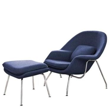 Imagem de Poltrona Womb Chair Azul