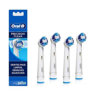 Imagem de Refil Escova Elétrica  Precision Clean 4 Unidades - Oral-b