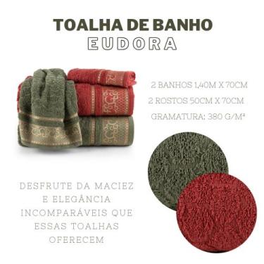 Imagem de Toalhas de Banho Felpuda 100% Algodao Hipoalergenica Cores Vibrantes J