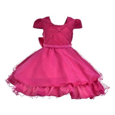 Imagem de Vestido festa infantil princesa menina - LIG LIG, 1, Pink
