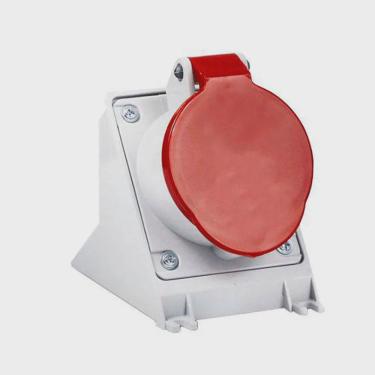 Imagem de Tomada Industrial N-3209 32A 380/440V 3 Polos (2P + T) Sobrepor Vermelho - Steck