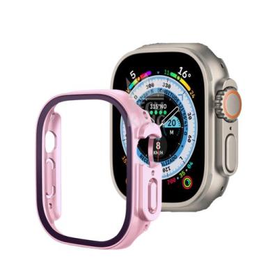 Imagem de capa acrílico e tela de vidro embutido aple watch ultra 49mm - TECH KI
