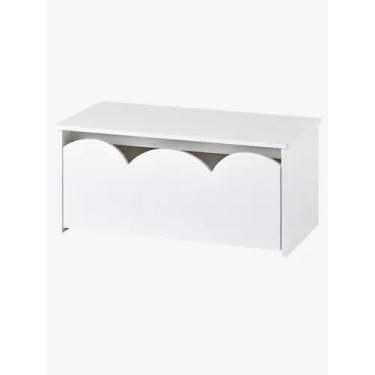 Imagem de Organizador Infantil Baú Nuvem Letícia 100% Mdf (brinquedos)