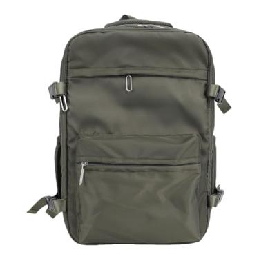 Imagem de Mochila a Vácuo de Negócios, Mochila Expansível de Grande Capacidade Com Compressão a Vácuo, Mochila a Vácuo de Viagem Anti -Roubo de Roubo (Od verde)